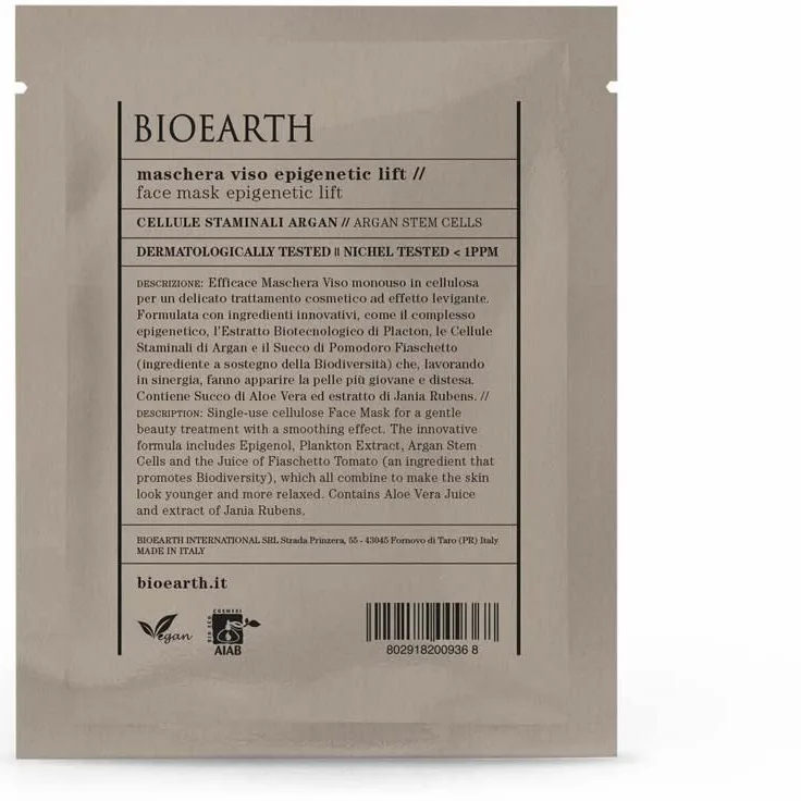 Bioearth Sheetmask Epigenetic Lift 15 ml