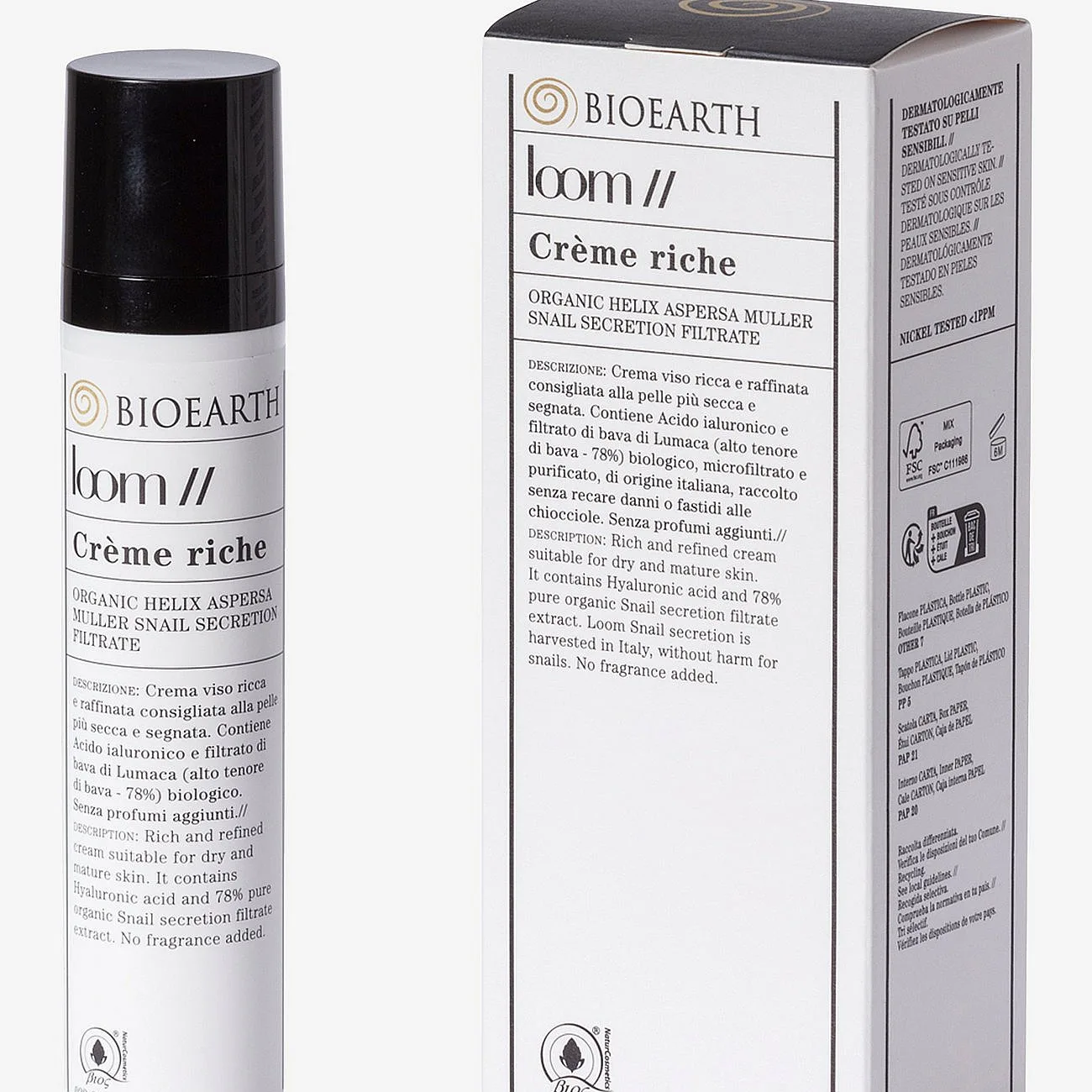 Bioearth Bioearth Loom Créme Riche - Nude - 50 ml