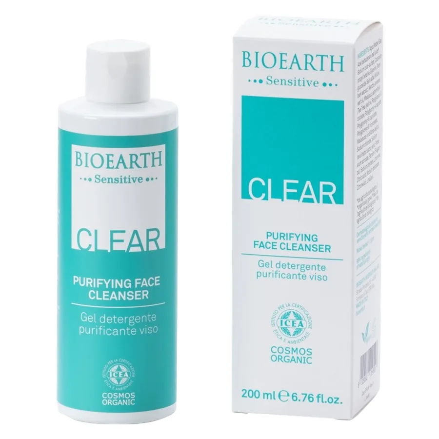 Bioearth Sensitive Clear Purifying Face Cleanser 200ml