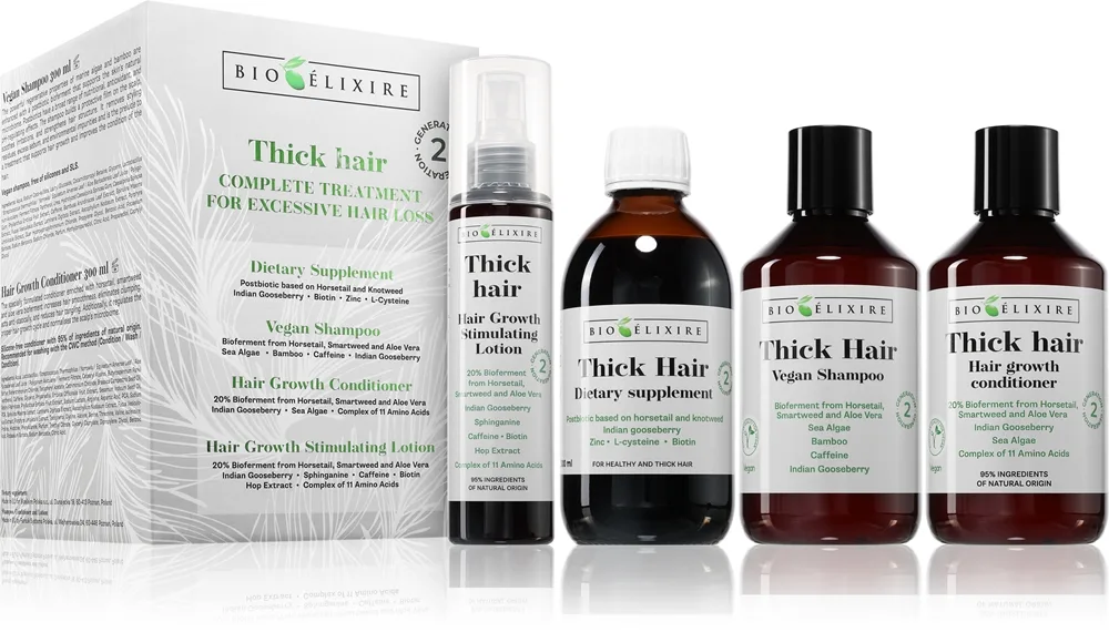 Bioélixire Thick Hair Presentförpackning för Kvinnor