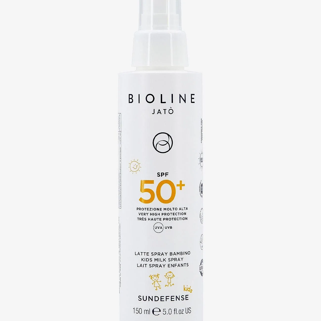 Bioline Jatò Very High Protection Kids Milk Spray SPF50+ 150 ml