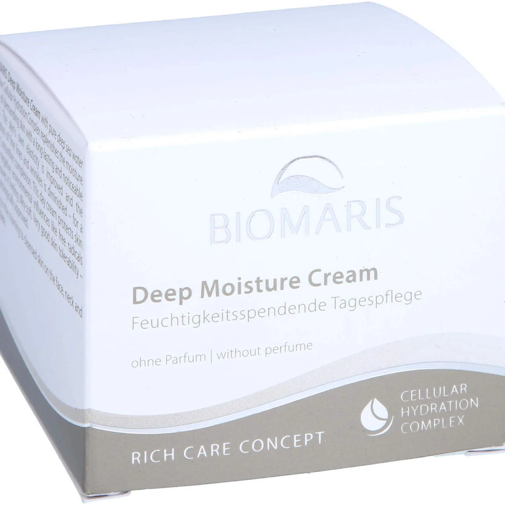 Biomaris Deep Moisture Cream Ohne Parfum 50 ml - Tagespflege für trockene Haut