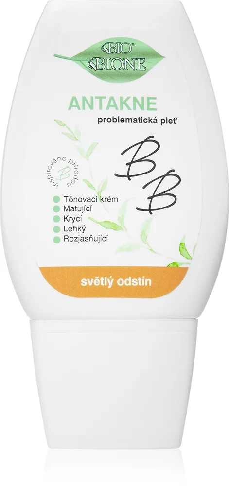 Bione Cosmetics Antakne Mat BB creme Skygge Light 40 ml