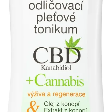 Bione Cosmetics Cannabis CBD Renande och sminkborttagande toner med CBD 255 ml