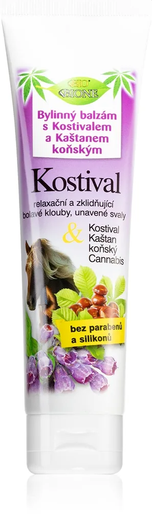 Bione Cosmetics Cannabis Comfrey balsami väsyneille lihaksille 100 ml