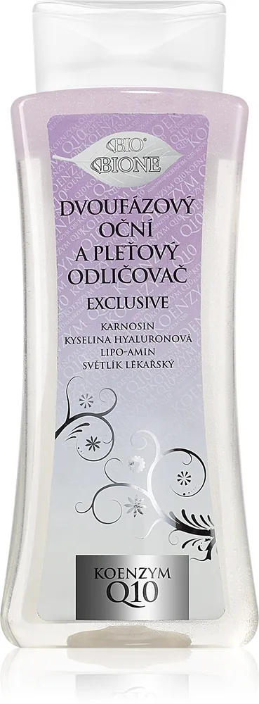 Bione Cosmetics Exclusive Q10 Bi-fasig sminkborttagare för ögonen 255 ml