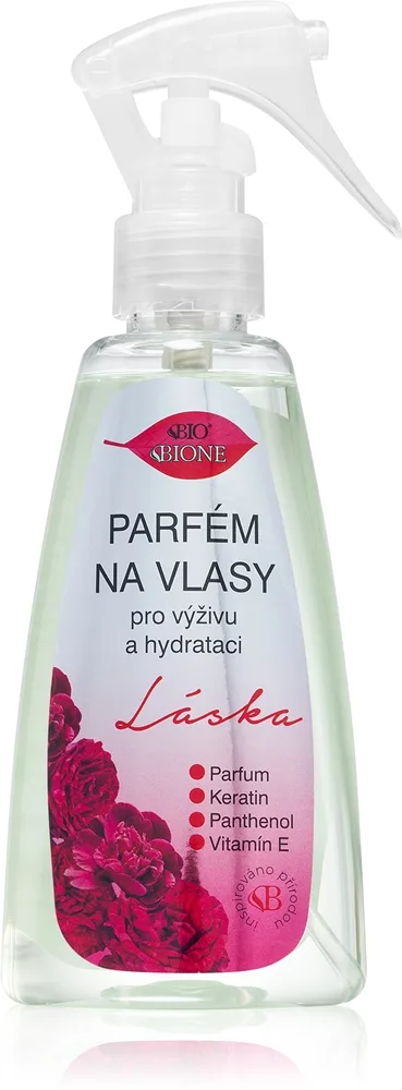 Bione Cosmetics Hair Perfume Love tuoksu hiuksiin 155 ml