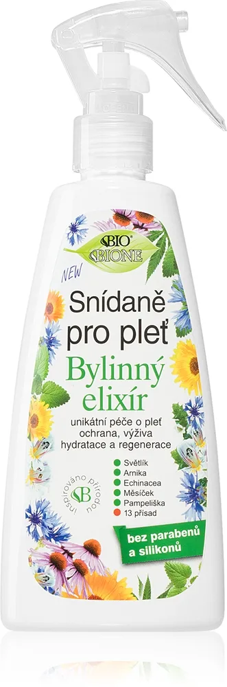 Bione Cosmetics Herbal Elixir Hudeliksir af urter 260 ml