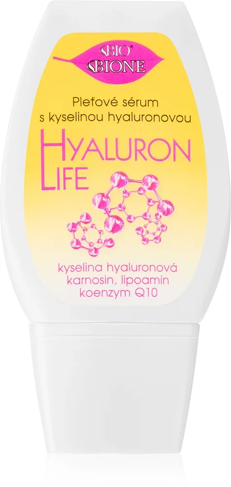 Bione Cosmetics Hyaluron Life kosteuttava ja ravitseva seerumi kasvoille 40 ml