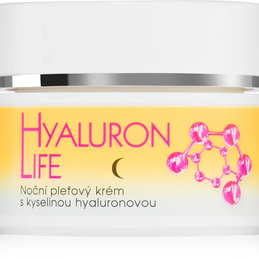 Bione Cosmetics Hyaluron Life Nattkräm med hyaluronsyra 51 ml