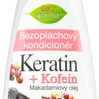 Bione Cosmetics Keratin + Caffeine Leave-in balsam i spray 260 ml