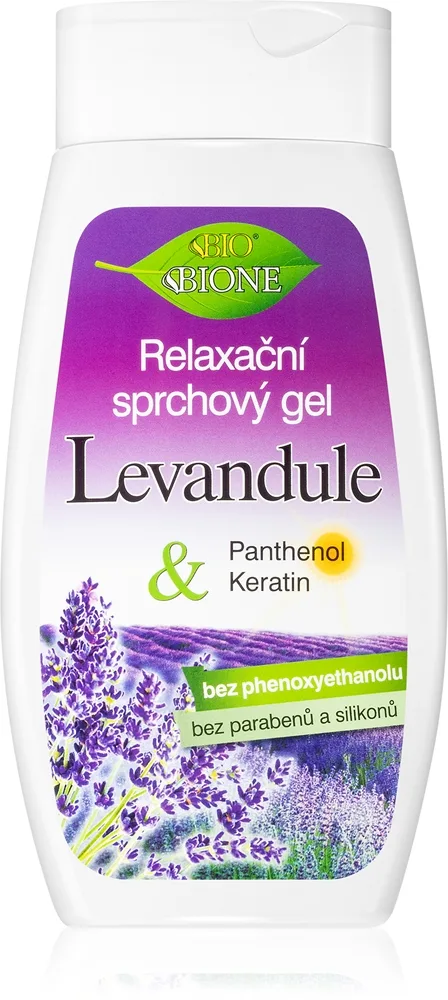 Bione Cosmetics Lavender Avkopplande dusch-gel 260 ml