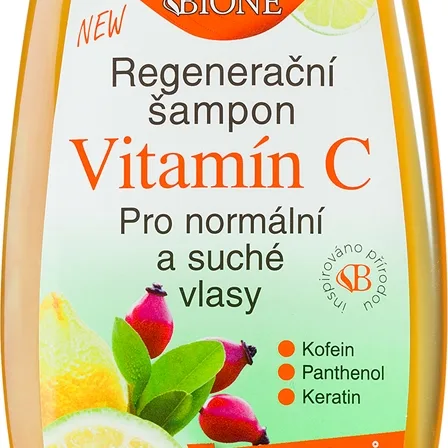 Bione Cosmetics Vitamin C Gendannende shampoo Fra normalt til tørt hår 260 ml
