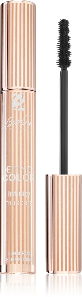 BioNike Color Infinity pidentävä ripsiväri herkille silmille sävy 01 Noir 13 ml