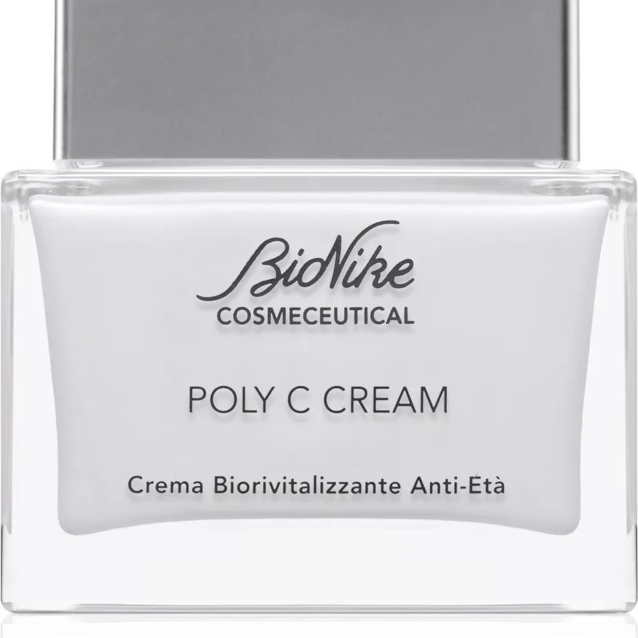 BioNike Cosmeceutical POLY C CREAM uudistava ja ikääntymistä ehkäisevä voide 50 ml