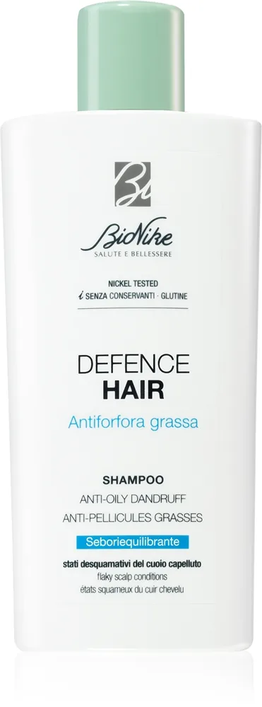 BioNike Defence Hair shampoo rasvaiseen hilseeseen 200 ml
