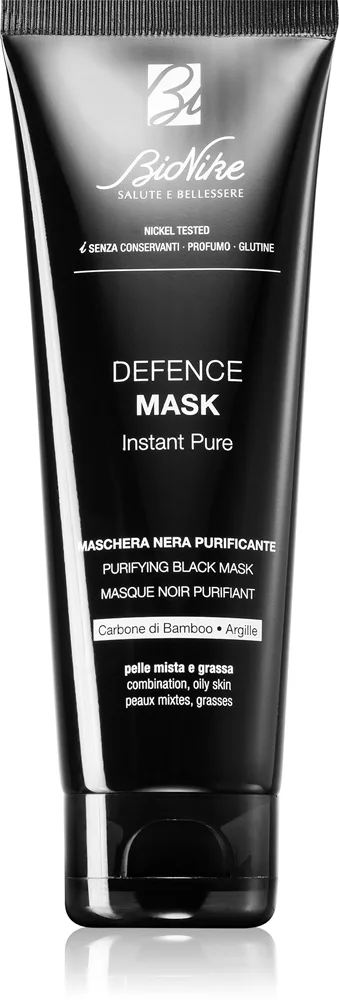 BioNike Defence Mask Rengörande mattifierande mask för fet och blandhud 75 ml