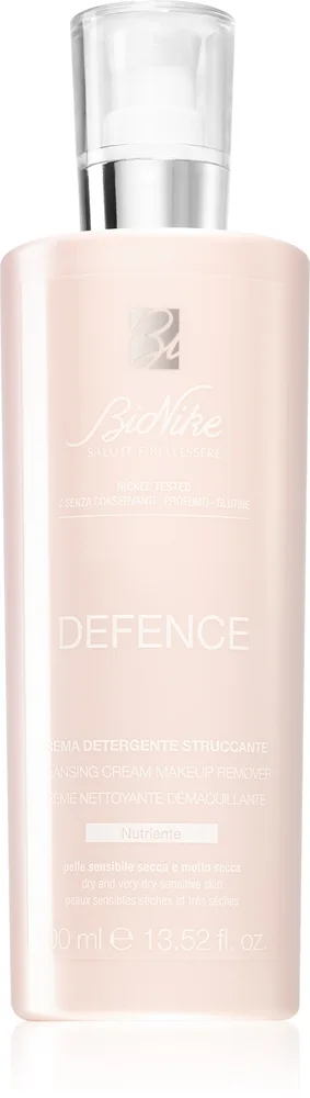 BioNike Defence hellävarainen meikinpoistomaito herkälle ja intolerantille iholle 400 ml
