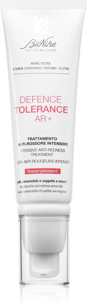 BioNike Defence Tolerance AR+ tehokas rauhoittava hoito ihon punoitusta vähentävä 40 ml