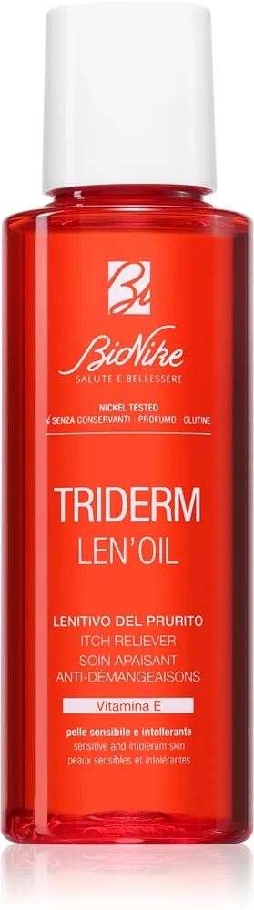 BioNike Triderm Len'oil Lindrende olie Mod irritation og kløe 100 ml