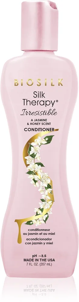 Biosilk Silk Therapy Irresistible Conditioner Genoprettende balsam for skinnende og blødt hår 207 ml