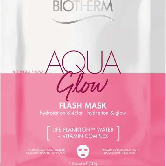 BIOTHERM Aquasource Super Mask Glow Sheet mask