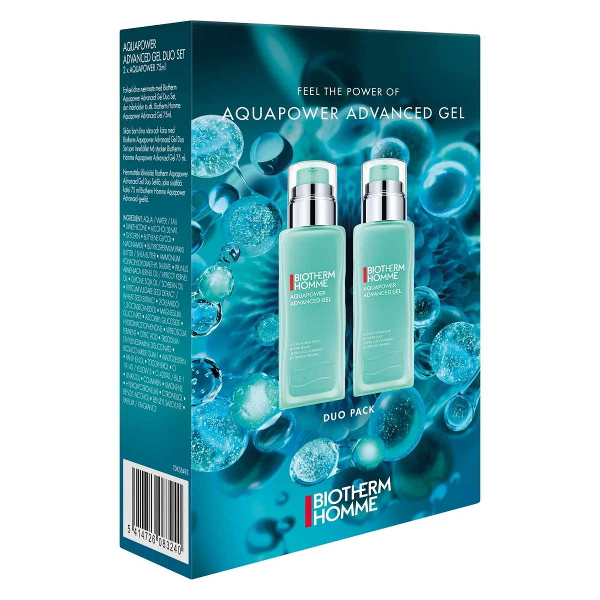 Biotherm Biotherm Aquapower Advanced Gel Duo Set 75Ml 2025 - Nude - 150 ML