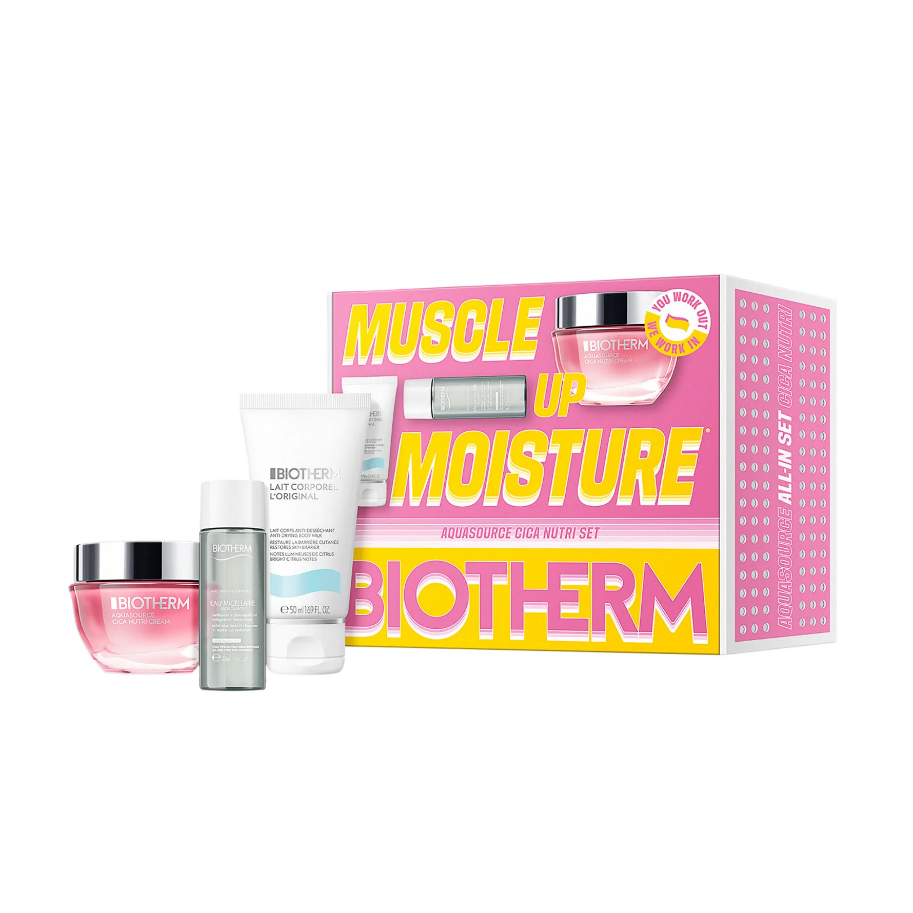 BIOTHERM Aquasource Cica Nutri Cream Routine 50 ml Set Ansiktsvårdskit