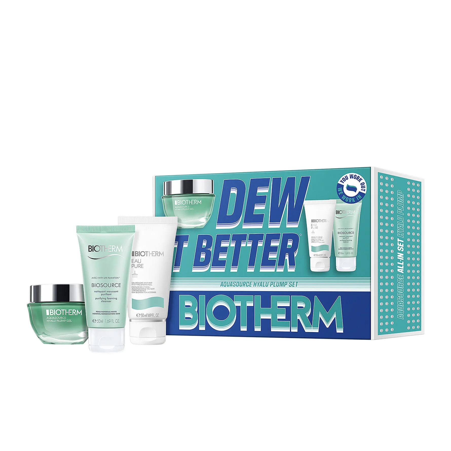 BIOTHERM Aquasource Hyalu Plump Cream Routine Set Ansiktsvårdskit