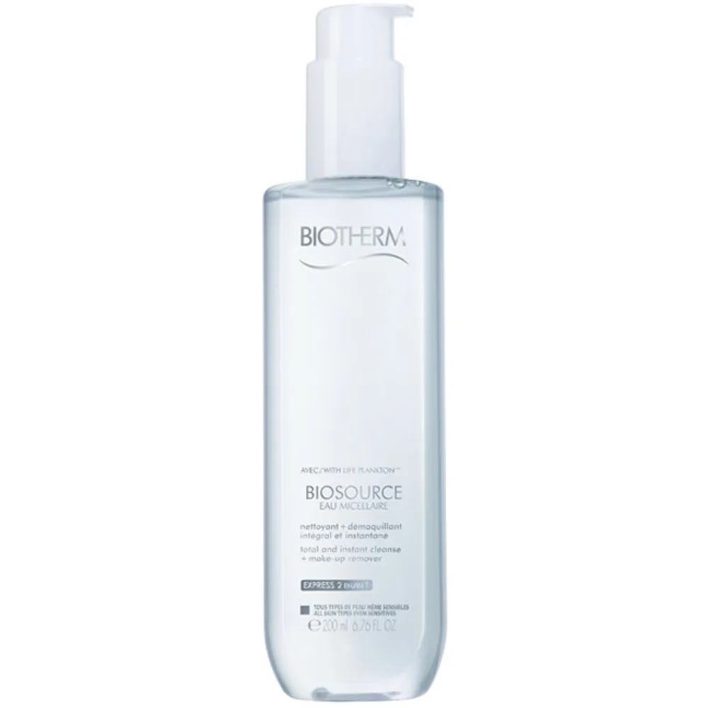 Biotherm Biosource Eau Micellaire Rengörande micellärt vatten för alla hudtyper inklusive känslig 200 ml