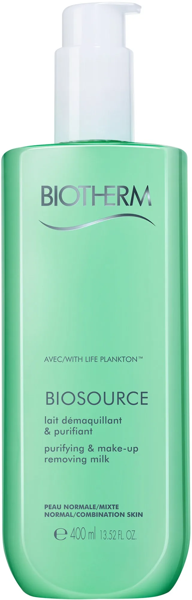 Biotherm Biosource Cleansing Milk Normal/Combination Skin 400 ml