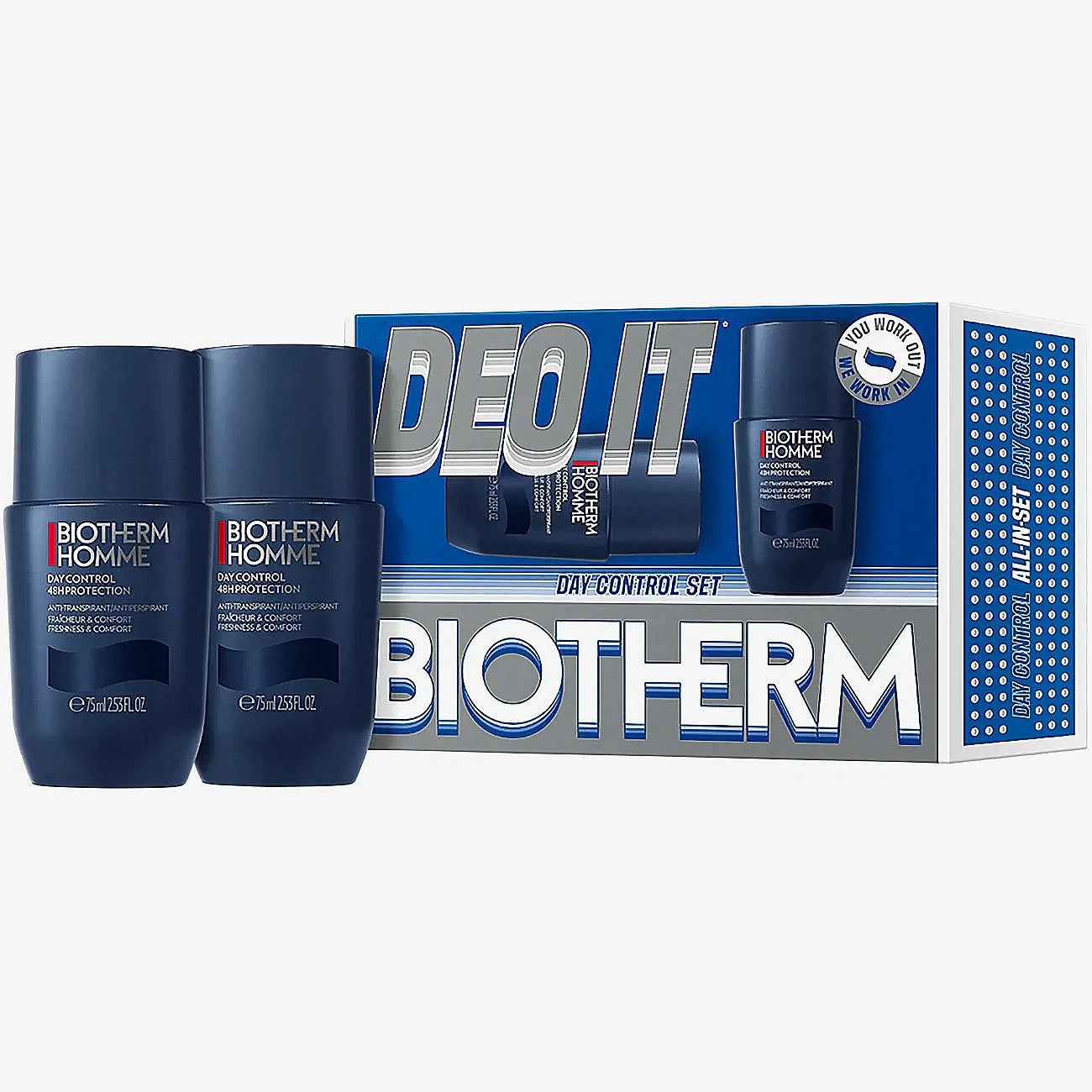 Biotherm Homme Day Control Roll-On Duo Set 150 ml