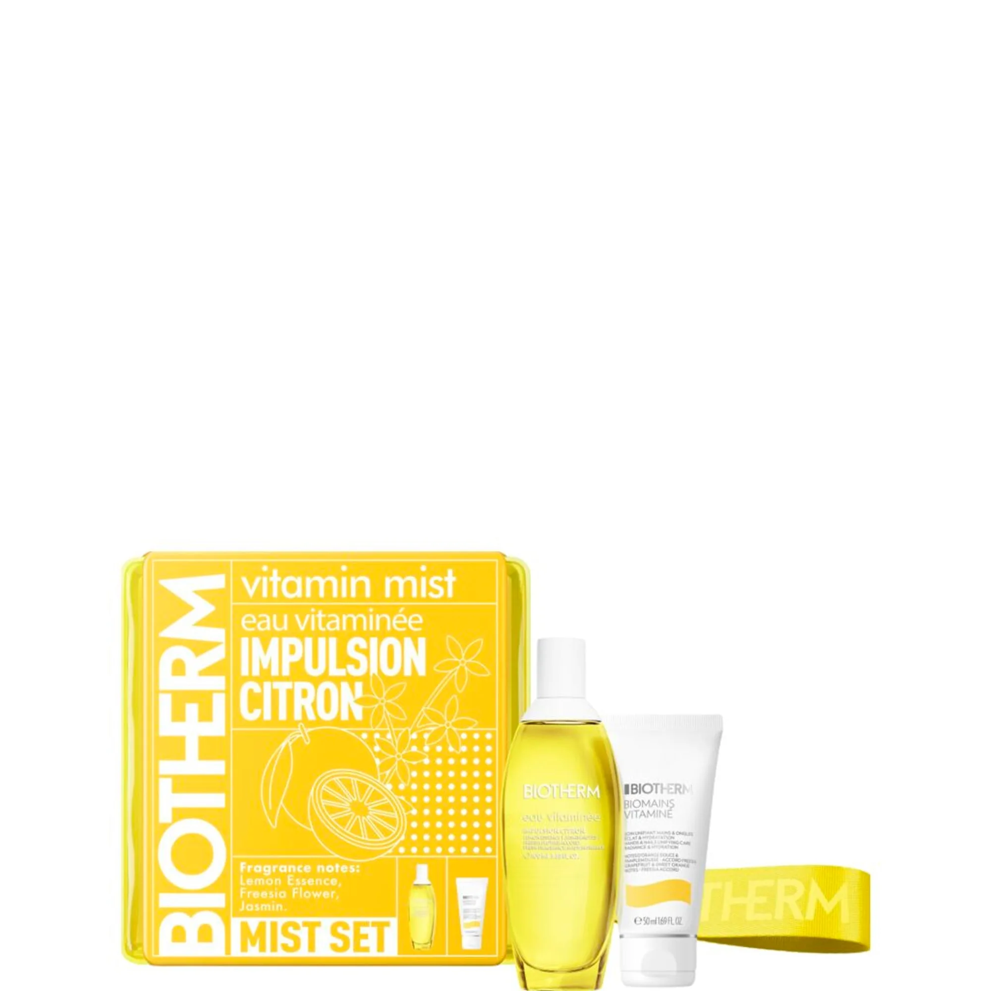 BIOTHERM Eau Vitaminée Impulsion Citron 100 ml Set Vartalonhoitosetti