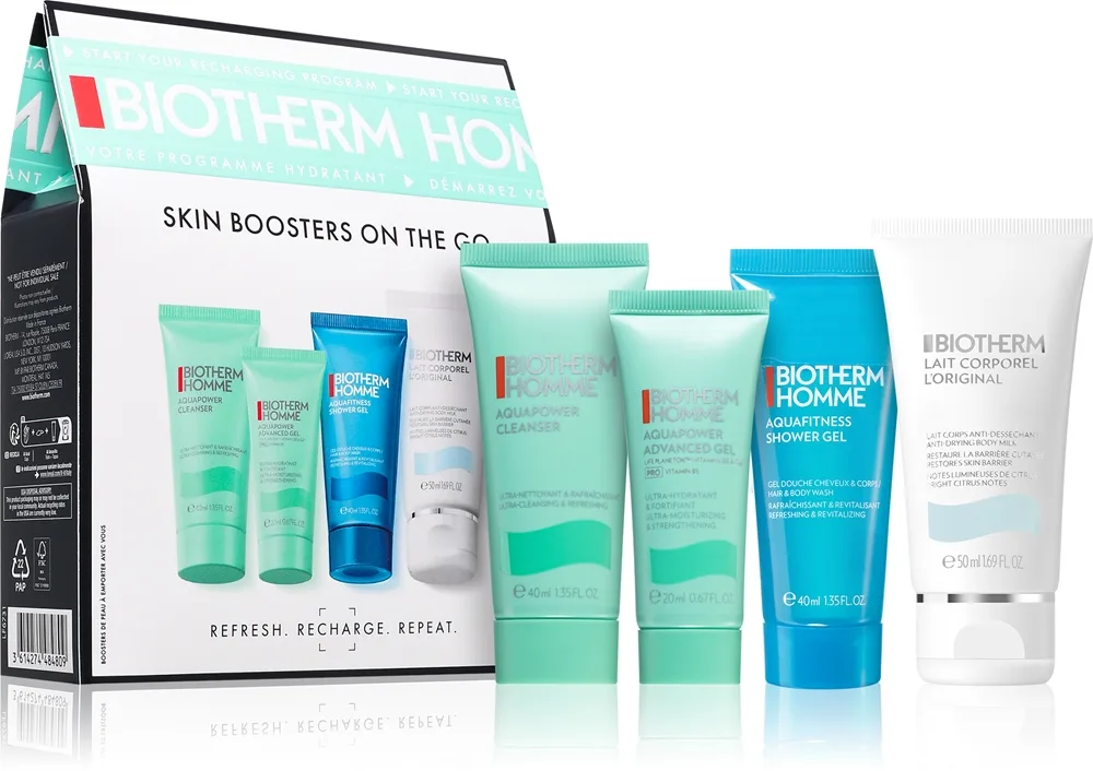 Biotherm Homme Aquapower Cleanser lahjasetti miehille