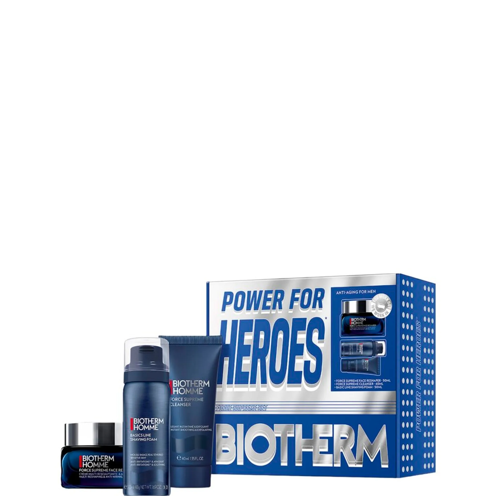 Biotherm Homme Force Supreme Face Reshaper Set Ansiktsvårdskit