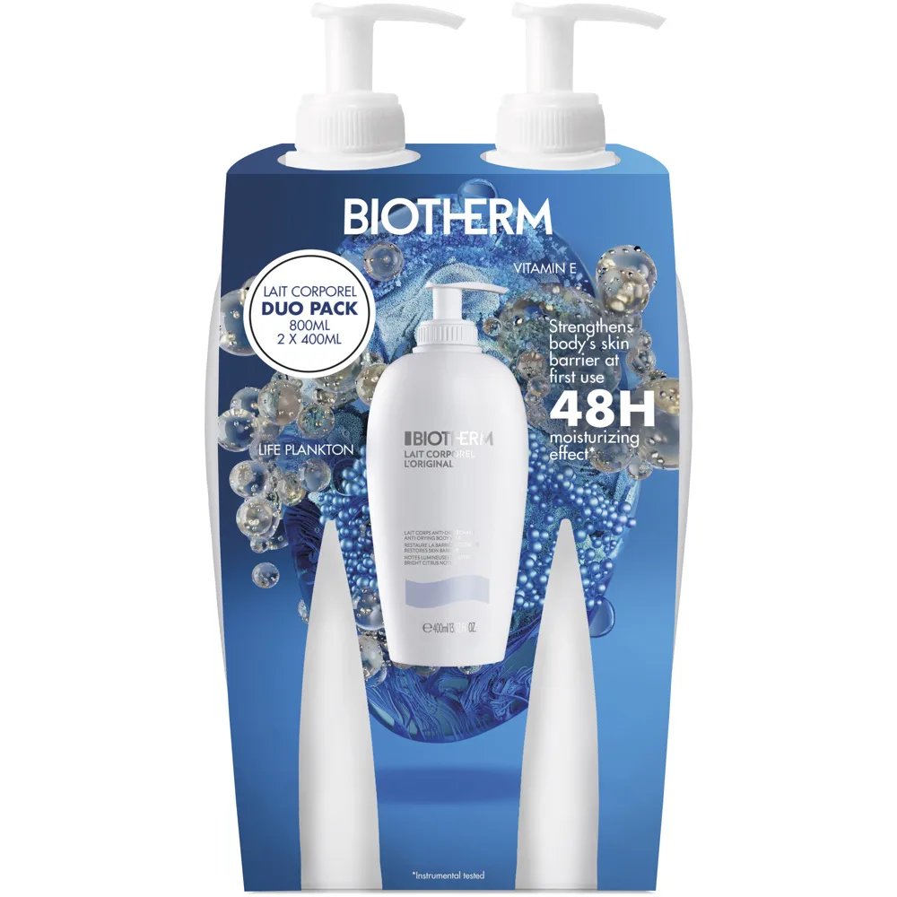 Biotherm Lait Corporel Body Milk Duo Set 2x400ml