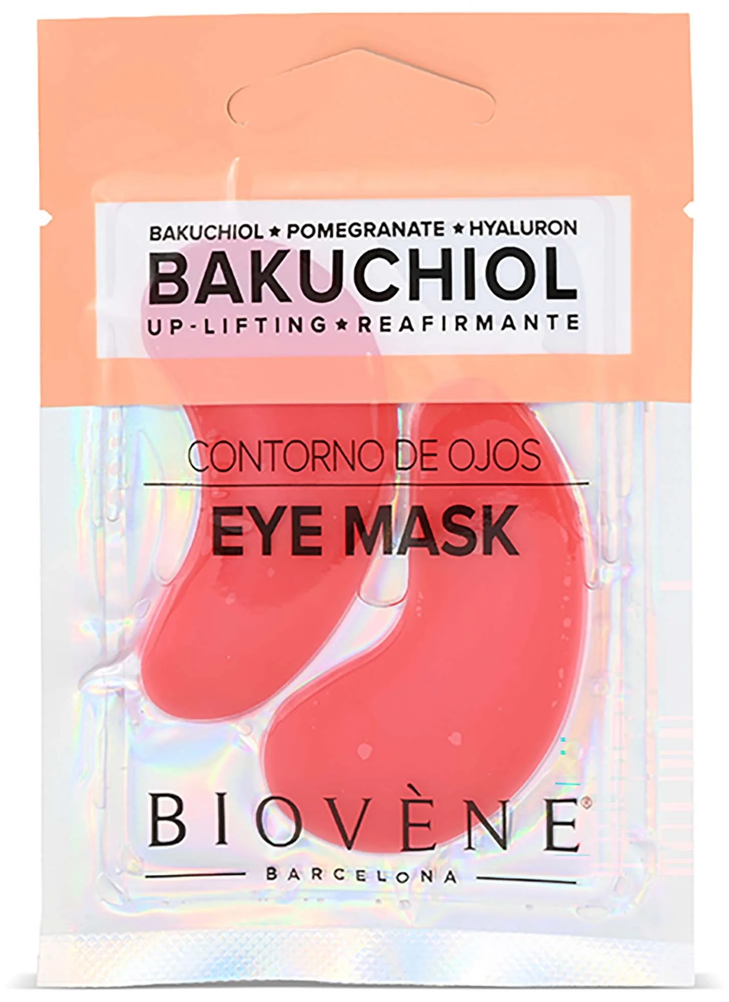 Biovène BAKUCHIOL Up-Lifting Eye Pad Mask with Pomegranate & Hyaluron 8 g