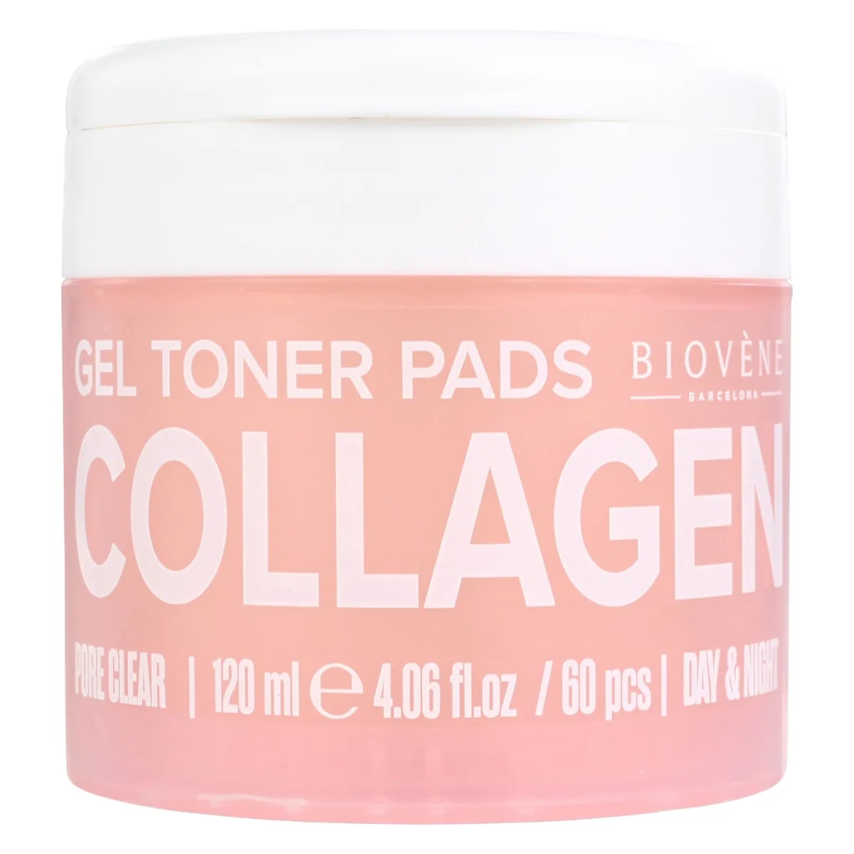 Biovène Collagen Pore Clear Gel Toner Pads 60pcs