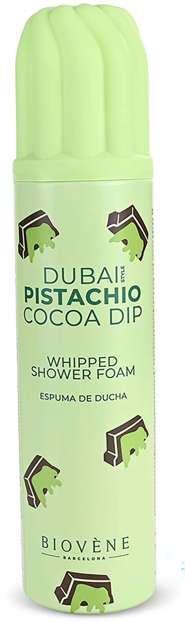 Biovène Dubai-Style Pistachio Cocoa Dip Whipped Shower Foam 250ml