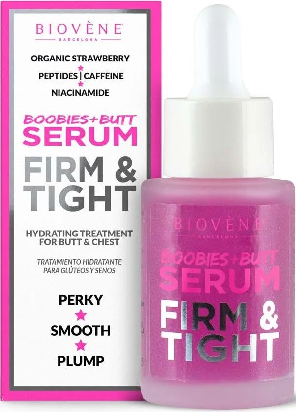 Biovène Firm & Tight Serum Hydrating Organic Strawberry Treatment