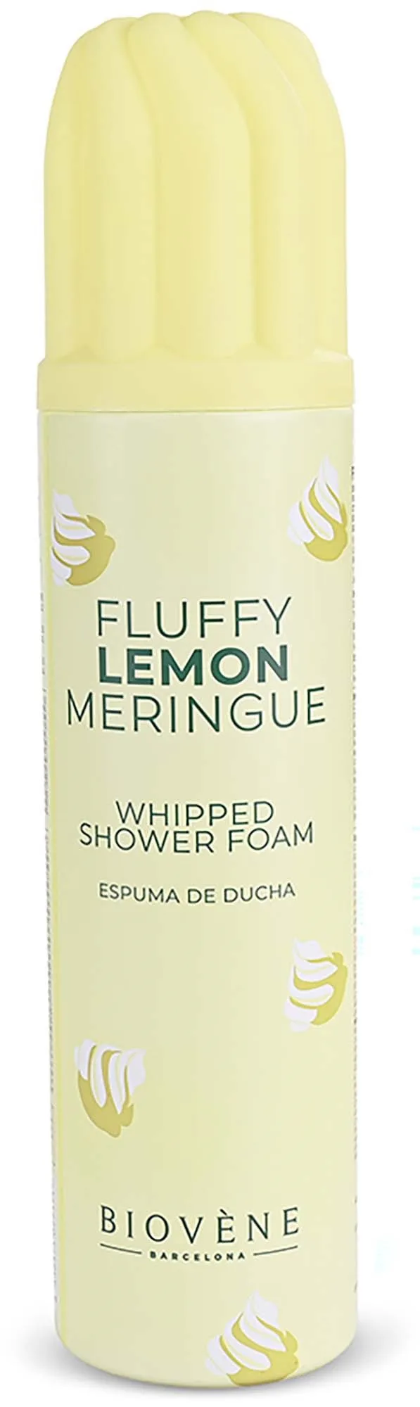 Biovène Fluffy Lemon Meringue Whipped Shower Foam Whipped Shower