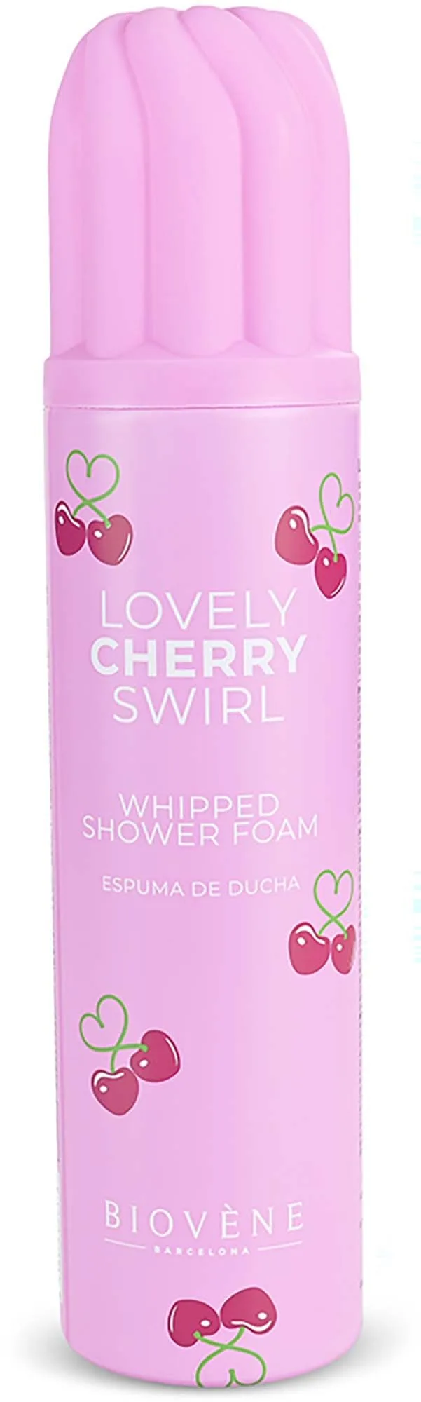 Biovène Lovely Cherry Swirl Whipped Shower Foam 250ml