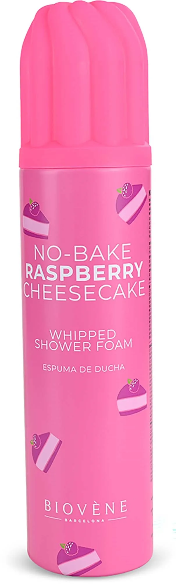 Biovène No-Bake Raspberry Cheesecake Whipped Shower Foam 250ml