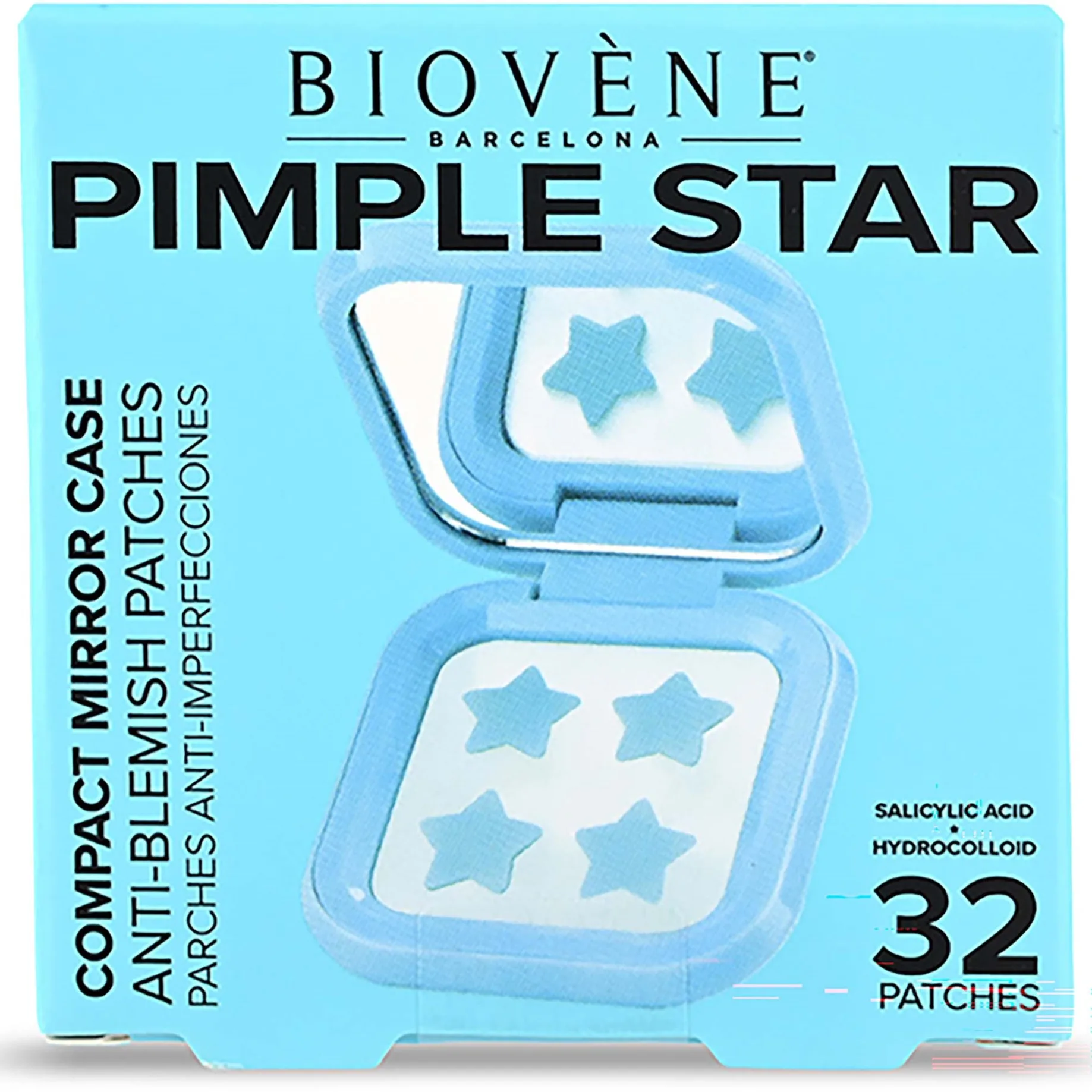 Pimple Star With Mirror Case Anti-Blemish Stars