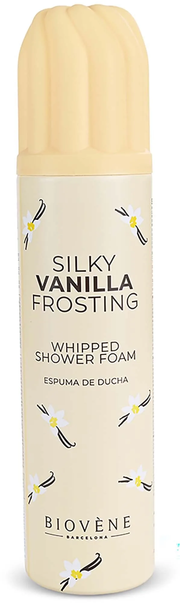 Biovène Silky Vanilla Frosting Whipped Shower Foam 250ml
