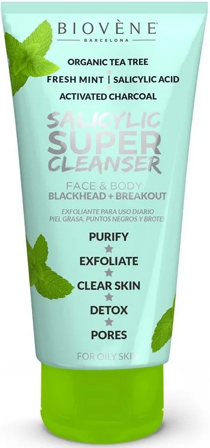 Biovène Super Cleanser Salicylic Acid + Organic Tea Tree Breakout