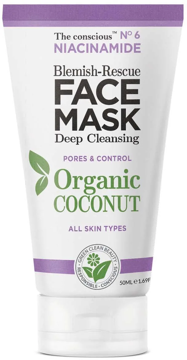 Biovène The Conscious Niacinamide Blemish Rescue Face Mask Organi