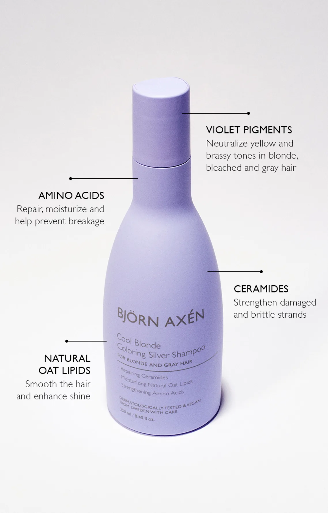 Köp 2 få 25% | Björn Axén Cool Blonde Coloring Silver Shampoo 250 ml