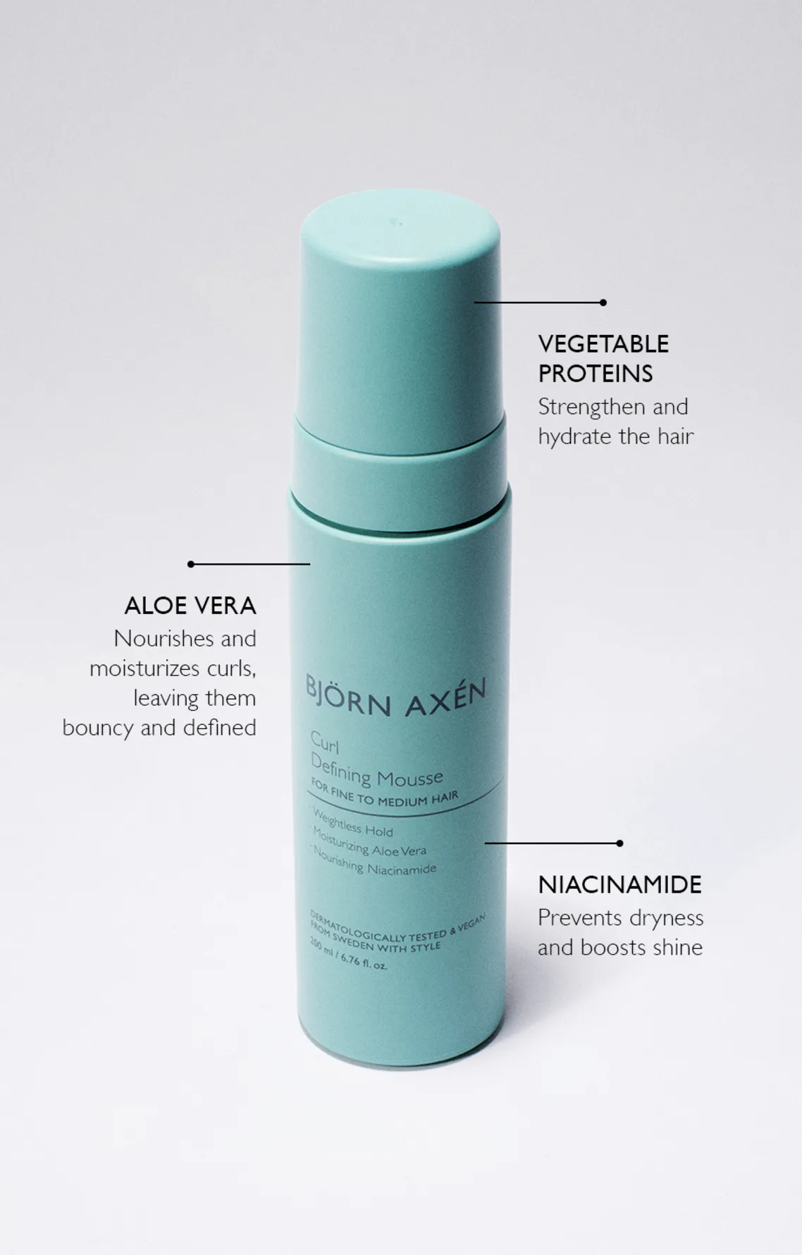 Björn Axén Curl Defining Mousse 200 ml