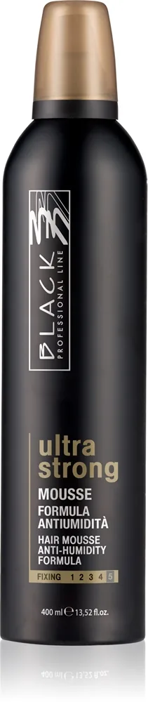Black Professional Line Black Mousse Ultra Strong Mousse Med extra stark fixering 400 ml
